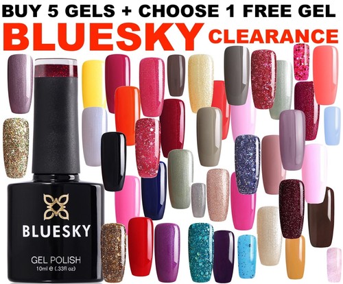 Bluesky gel nail polish - nail,