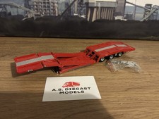 (LP) WSI 3 Axle Red Geurts Trucks Truck Transporter Trailer Only 1/50