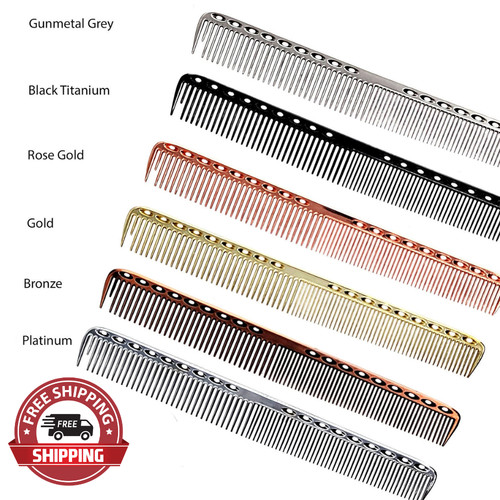Aluminum hair cutting comb - hair,