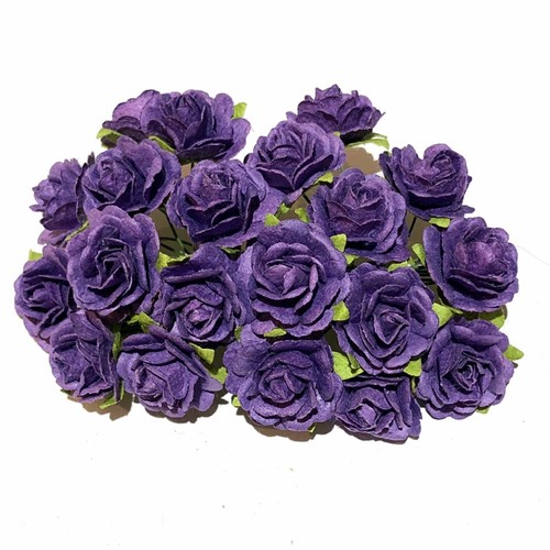 Deep purple open mulberry - open,
