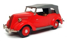 Somerville Models 1/43 Scale 117A - Ford Anglia Tourer Hood Up - Red