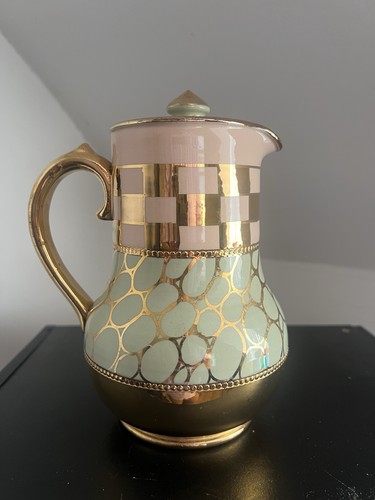 Vintage sadler checkered gold - checkered,