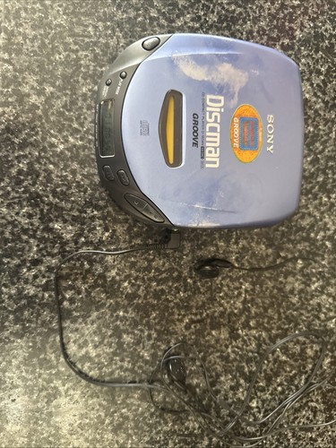 Sony discman player groove - sony,
