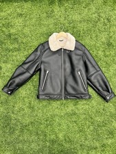Zara Men’s Black Leather