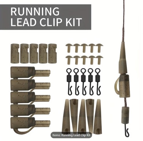 Carp fishing running lead - , clip