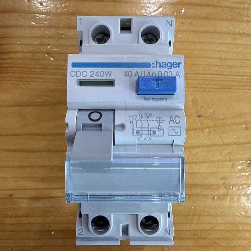 Hager 40amp 30ma rcd fuses - hager,