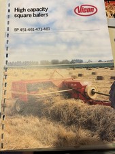 Vicon Square Baler Tractor Leaflet
