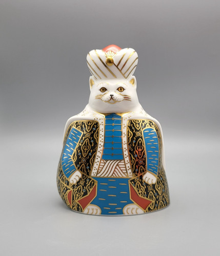 Royal crown derby cats - derby,