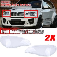 2x Front Headlight Lens Cover