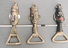 Vintage African Woman Brass