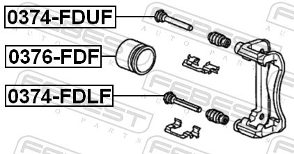 Fits febest 0376 fdf front - 0376-fdf,