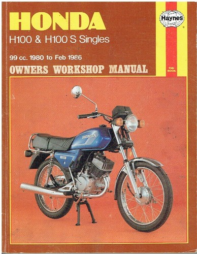 Honda h100 s d - h100, s-d