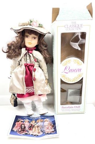 Vintage porcelain doll regency - porcelain,