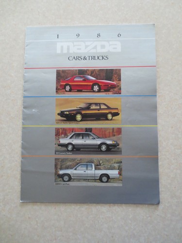 1986 mazda car - 1986, &