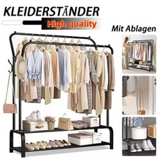 Heavy Duty Clothes Rail Rack Garment Hanging Display Stand Shoe Storage Shelves