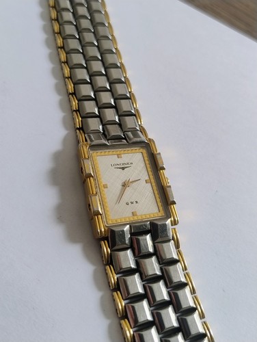 Longines qwr mens tank watch - longines,
