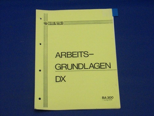 Wersi work foundations - wersi,