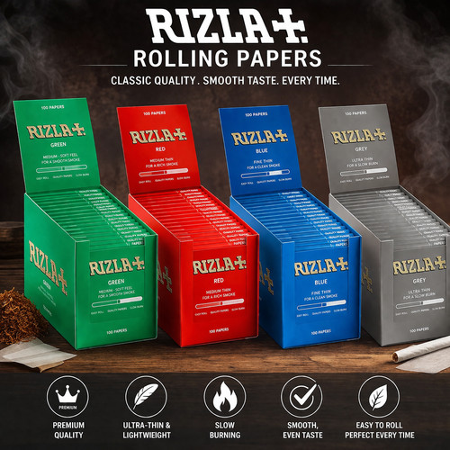 100 genuine rizla - genuine, size