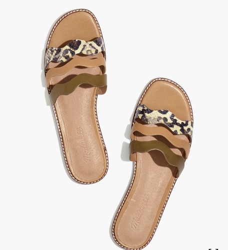 Madewell the wave slide sandal - slide,