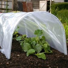 3x POLY TUNNEL CLOCHE MINI GREENHOUSE GARDEN GROW PROTECT PLANT 1.5M X 45 X 42cm