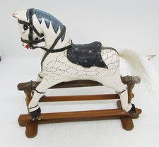 Vintage Wooden Rocking Horse