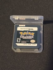 Pokemon Black Nintendo DS Game Cartridge Tested Working