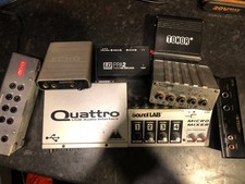 8 X Various Audio Interface USB Analogue LD Systems Soundlab M-Audio Tonor Etc