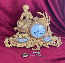 French Antique Ormolu Mantle