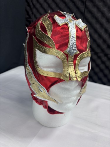Ray mysterio mask - gold, red