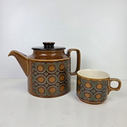 Hornsea bronte teapot cup - &,