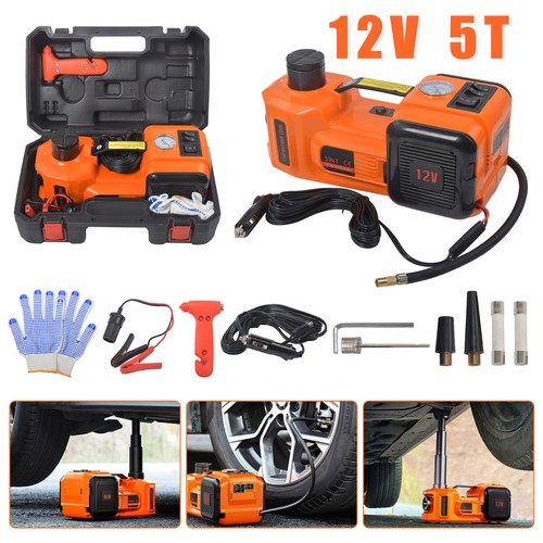 Electric car jack kit - jack, ton
