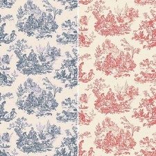 Toile De Jouy Wallpaper