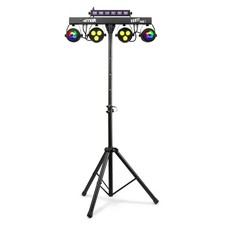 Max PartyBar10 Disco Party Lights - 4in1 DJ Light Bar with Stand