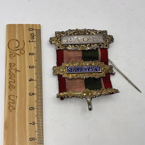 Raob secretary gilt jewel - gilt,