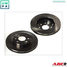2x BRAKE DISC C3S012ABE FOR