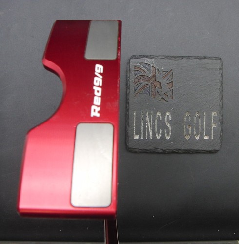 Red putter steel shaft - red,