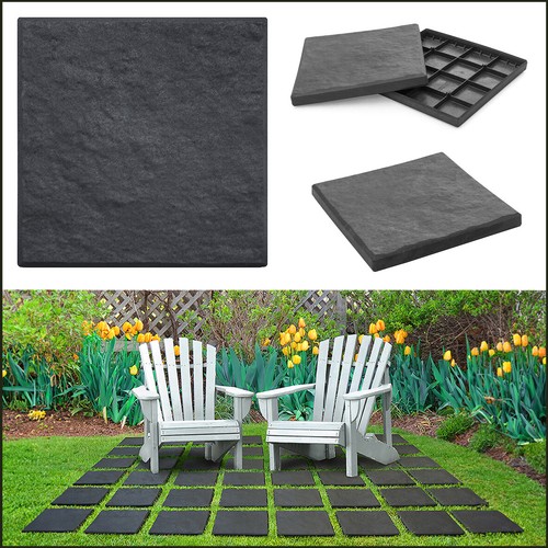 Garden square stomp stone - garden,