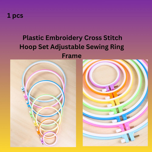Plastic embroidery cross - embroidery,