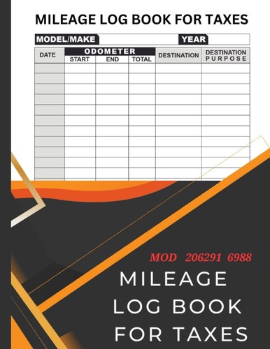 Mileage log book - mileage, taxes