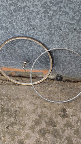 Vintage tubular road wheels - vintage,