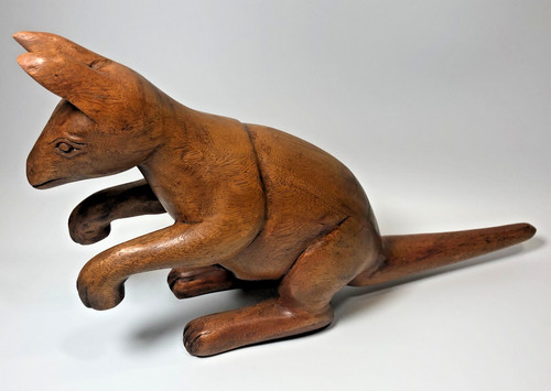 Large hand carved wooden - hand‑carved,
