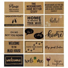Funny Coir Door Mat Non Slip