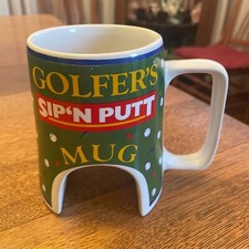 Golfer's Sip'N Putt Mug Coffee Cup by Ganz