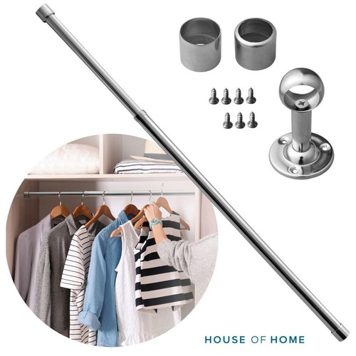 Extendable wardrobe pole - wardrobe,