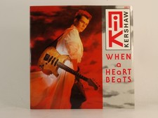 NIK KERSHAW WHEN A HEART BEATS (2) (78) 2 Track 7" Single including Picture Slee
