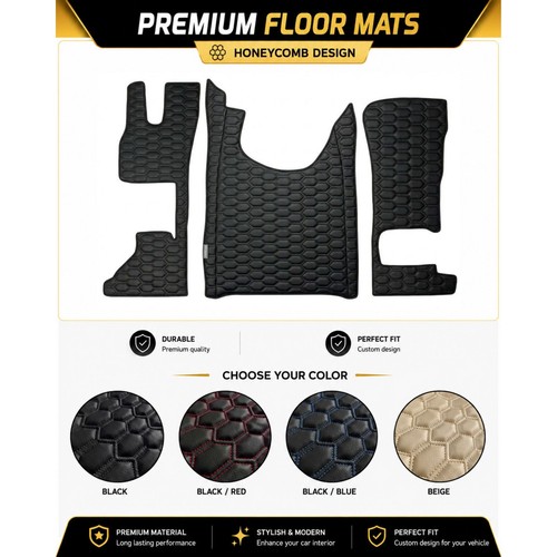 Honeycomb eco leather - eco-leather, floor