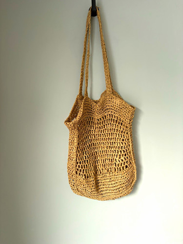 Primark beige straw crochet - straw,