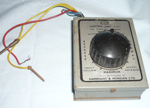 Hammant morgan control unit - morgan,