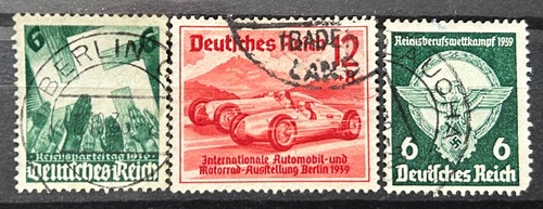 German stamps third reich - german,