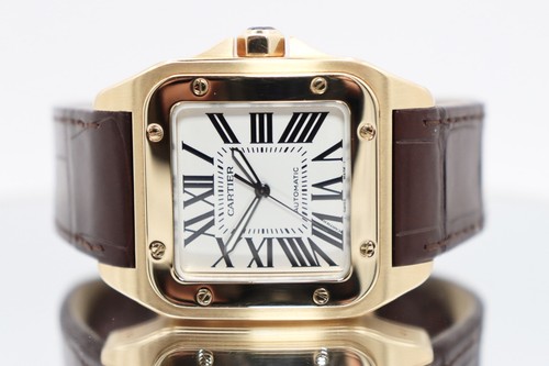 Cartier santos 100xl 18k - cartier,